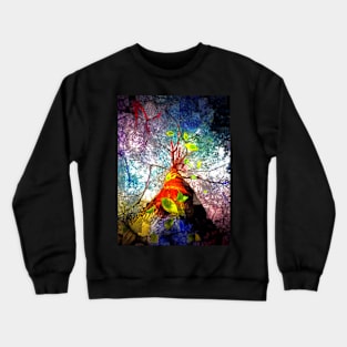 Tree Looking Up Crewneck Sweatshirt